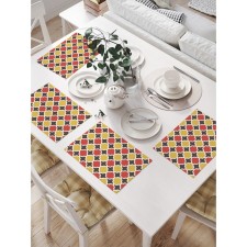 A set of napkins for setting the table 
