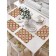 A set of napkins for setting the table "Classic ornament", rectangular, size 32x46 cm, 4 pcs