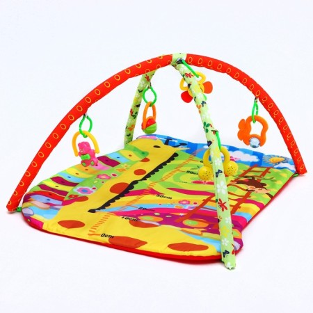 Developing rug with arcs "Girafics", 83x62 cm, crush me-7