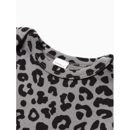 Боди с дл. рукавом Крошка Я Trendy grey, рост 80-86 см-6