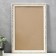 Photo frame plastic 30x45 cm, gold with white (plastic screen)