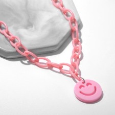 Pile “Smiley”, pink color, 48 cm