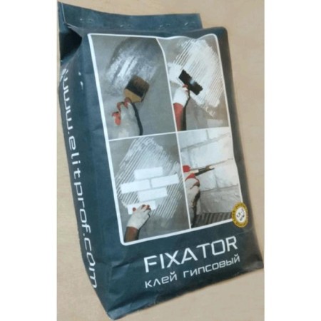 Glue gypsum eliteprof "Fixator" 4 kg