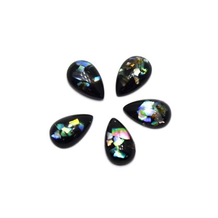 Plastic design TNL "Kaleidoscope", No. 02, 5 pcs