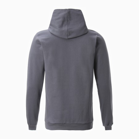 Male sweatshirt was laid down, dark gray color, size 52-3