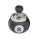 Ashberry Belarusian "Billarian Ball", 11 x 14 cm, black
