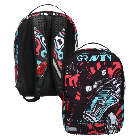 Youth backpack 39 x 30 x 17, ergonomic back, Devente Label 19l, + USB Gravity 7032438-2