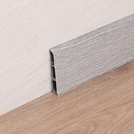 Floor skirting board 85mm 2.2m "decoration", 210 oak ash