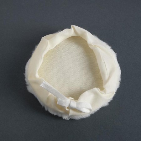 Torso polishing nozzle, artificial fur with a roller on the eyeballs, 125 mm-2