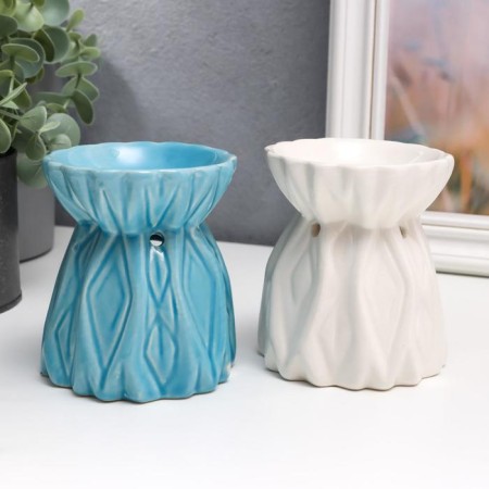 Aroma lamp ceramics "Kora" mix 8.7x7.8x7.8 cm-4