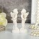 Souvenir Polystone "Angels Kiss on the Heart" set 2 pcs 6x4x3.5 cm