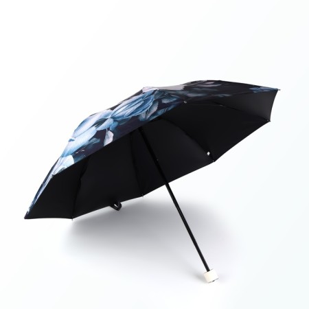 Mechanical umbrella “lush flowers”, eponge, 4 additions, 8 knitting needles, r = 48 cm, color mix-2