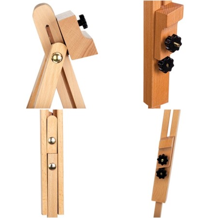 Molbert Field tripod with bracket gamma "Studio", 78*80*132 (196) cm, BU-4