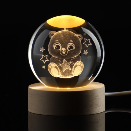 Lamp "Bear", diam. 6 cm-1