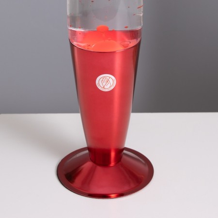 Lava-lamp "Rocket" 1x30W E14-R39 (wax) red 11x11x41cm-3