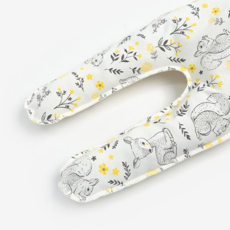 Children's sliders, white/deer color, height 80 cm-2