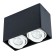 ARTE LAMP PICTOR A56555PL-2BK, GU10, 2x50 W, 9x18x12 cm, black.