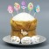 Set for decorating the cake "Light Easter!", 12 x 16 x 1 cm.