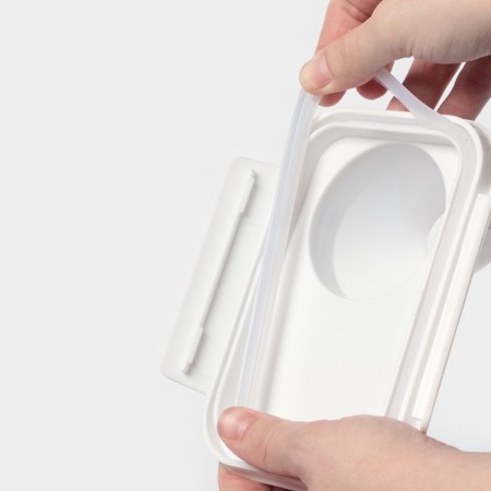 A container for washing powder and air conditioning, with a measured glass, 1100 ml-13