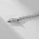 Neck metal "Snake" fastener-panel, color silver, 48 cm