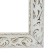 Frame for paintings (mirrors) 40 x 40 x 4 cm, tree "Versailles", white-gold