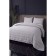 A set with a bedspread "Nadin", size 160x220 cm, 50x70 cm, color gray color