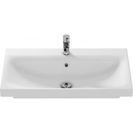Cersanit Moduo 80 Slim sink, with 1 hole-2