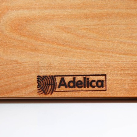 Board for serving, metallic skewer, saucepan, 30 × 14 cm, birch, soaked in mineral oil-5
