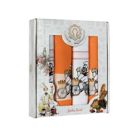 A set of wuffed napkins Diva Afrodita "Cook", size 45x65 cm, 4 pcs-1