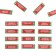New Year's falling tower "New Year!", 54 bars and stickers, 6+