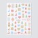 Nail stickers 10.2*8cm New Year CD-022 Vygotosv substrate QF