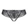 Panties Eromantica, Freya, with beads, black color, size 54-56
