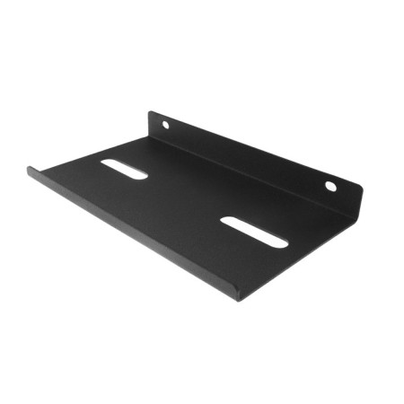Electrician holder, wall, black-2