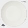 A set of plates of dining porcelain Magistro Lofty, 6 objects: D = 26.7 cm, white color