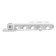 Window limiter, metal for PVC windows, white