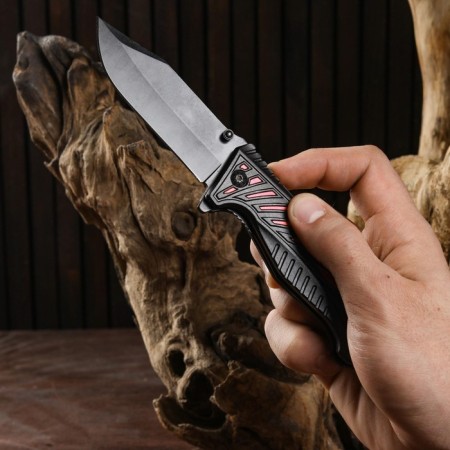 Folding "Admiral" semi -automatic, 10cm, blade 4cm-8