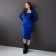 Women's dress Midy Mist p. 46, blue