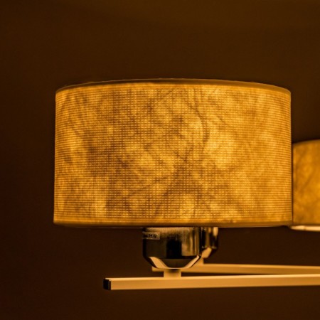 Suspended chandelier Citilux "Tilda" CL469130, 55x55x30 cm, 3x75W, E27, white color-17