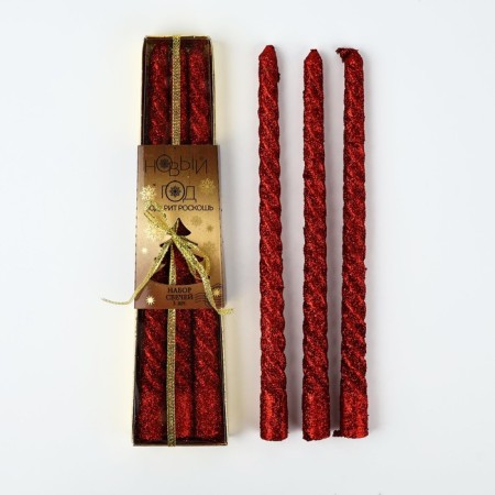 New Year's candles “New Year: New Year” 3 pcs-1