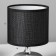Stone table lamp E14 40W Black 15x15x20 cm Risalux