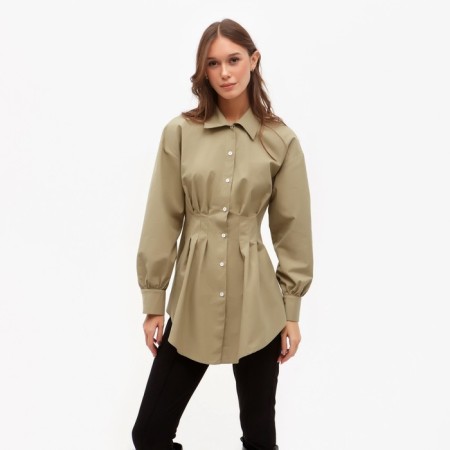 Female Lengated Minaku: Casual Collection Color Green, Rr. 42