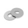 Puck enlarged tundra Krep, Din9021, M6, Zinc, 1 kg