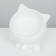 Ceramic “Kisa” bowl on a stall-lapcs 200 ml 13 x 12 x 8 cm, white