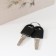 Safe Brush Tow to the leatherette "Bird on a branch" 21x13x5 cm