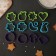 A set of forms for cutting the cookies “Fanta”, 13 pcs, h = 1.8 cm, color mix