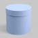 A set of hats 3 in 1 gray -blue, 21.5 x 22 - 18.5 x 19 cm
