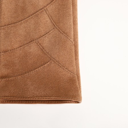 Gloves are female, dimensionless, without insulation, beige color-2