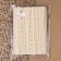Knitted lace, 15 mm × 15 ± 1 m, beige color