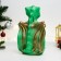 Piggy bank "Dragon Tikhon" Green with gold, 19x15x30cm