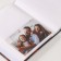 Photo album for 200 photos 10x15 cm, plastic. Cute Foxy sheets sunset